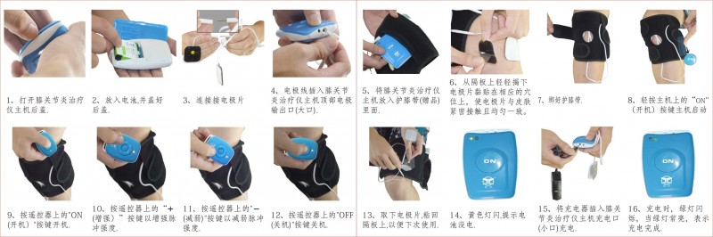 膝關(guān)節(jié)炎治療儀-電極理療片