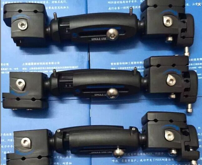 高強(qiáng)度質(zhì)量輕，可透X光PEEK脛骨外固定支架，腳踝外固定支架