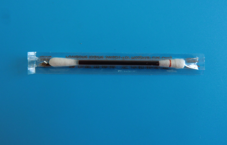 折斷式醫(yī)用級碘伏棉棒 碘酒/酒精棉簽 嬰兒日用品