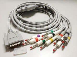邦健ECG-300G心電圖機(jī)導(dǎo)聯(lián)線
