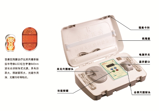 LED冷光源家用前列腺紅光治療儀，男科前列腺治療儀