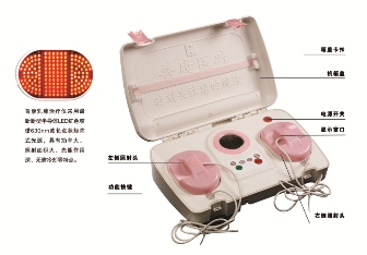 LED冷光源乳腺紅光治療儀，治療乳腺增生家用紅光治療儀