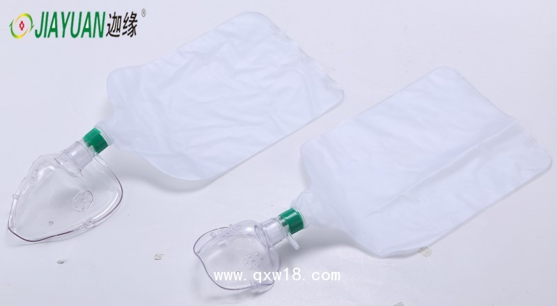 鳳華一次性無菌吸氧面罩（成人貯氧氣袋型）