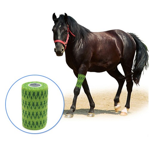 美迪邦|5cm*4.5m|寵物專(zhuān)用繃帶|無(wú)紡布自粘彈性繃帶