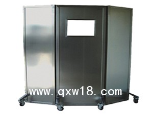 X射線防護鉛屏風制造，移動輪帶剎車裝置