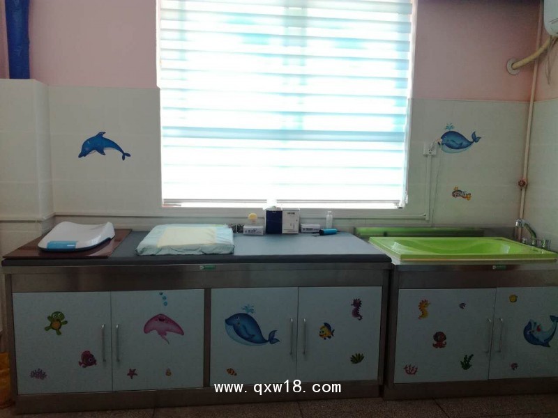 醫(yī)用洗嬰護(hù)理臺(tái) 不銹鋼嬰兒洗澡臺(tái) 新生兒洗澡池盆