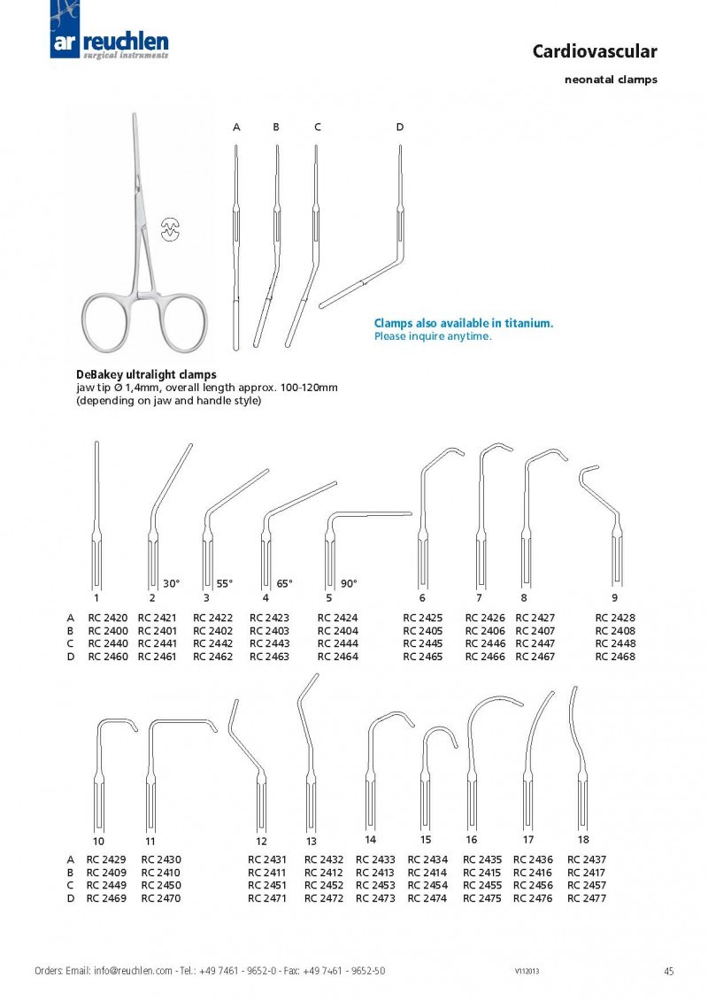 德國精細外科手術(shù)器械