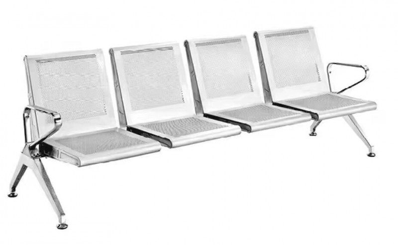 山東眾DY6不銹鋼扶手烤漆候診椅