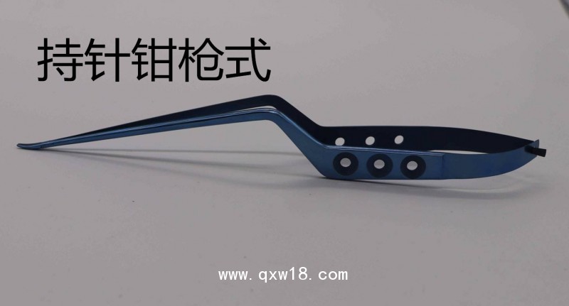 神經(jīng)外科顯微外科手術(shù)器械鈦合金顯微持針鉗