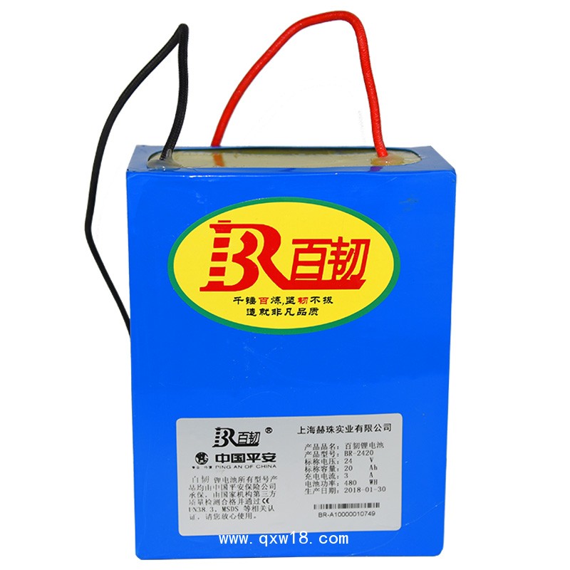 百韌佳康順輪椅車24V20AH 老年人殘疾人代步車鋰電池