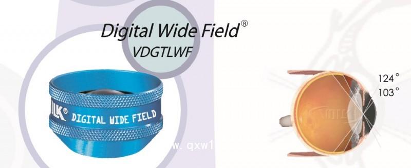 美國VOLK藍色數碼裂隙燈前置鏡