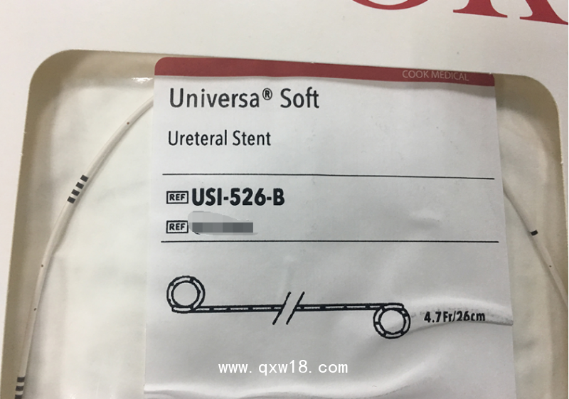 美國庫克 COOK輸尿管支架USI-526-B