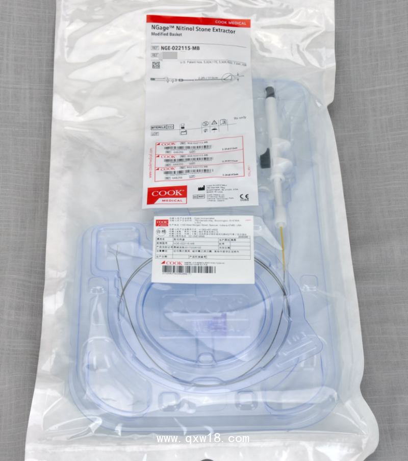 美國庫克 COOK取石網(wǎng)籃NGE-022115-MB