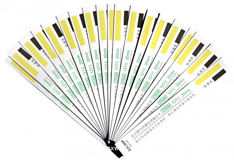 三強 壓力蒸汽滅菌化學指示卡