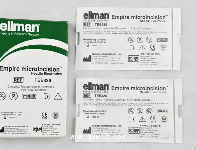 愛爾曼 ELLMAN高頻手術電極TEE326