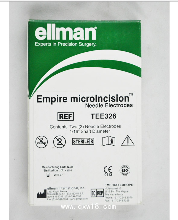 愛爾曼 ELLMAN高頻手術電極TEE326