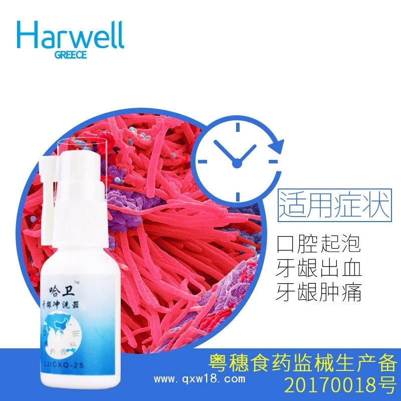 哈衛(wèi)牙齦沖洗器套裝25ml（1+10）