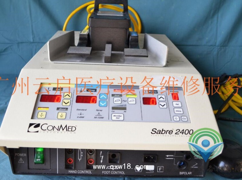 醫(yī)療器械維修康美高頻電刀Conmed Sabre 180報錯