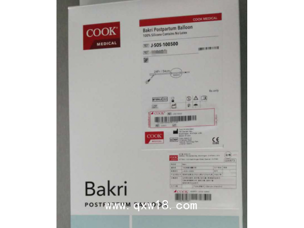 美國庫克Bakri 子宮填塞球囊導(dǎo)管J-SOS-100500