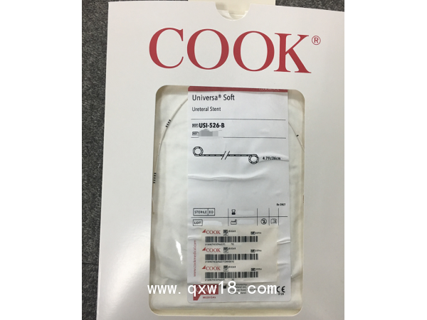 美國庫克 COOK輸尿管支架USI-526-B