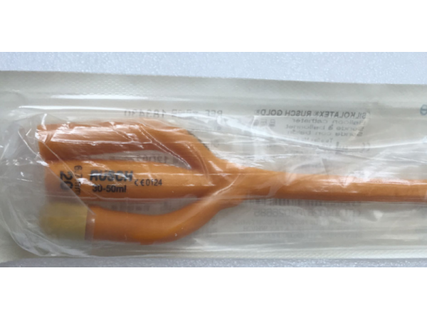 美國泰利福三腔術(shù)后魯西金黃色乳膠福萊導尿管183430