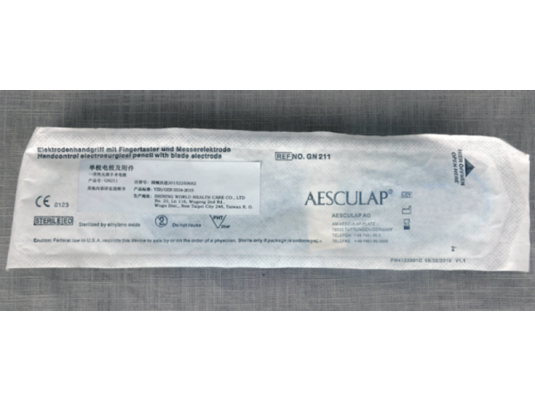 德國蛇牌Aesculap一次性高頻電刀筆GN211