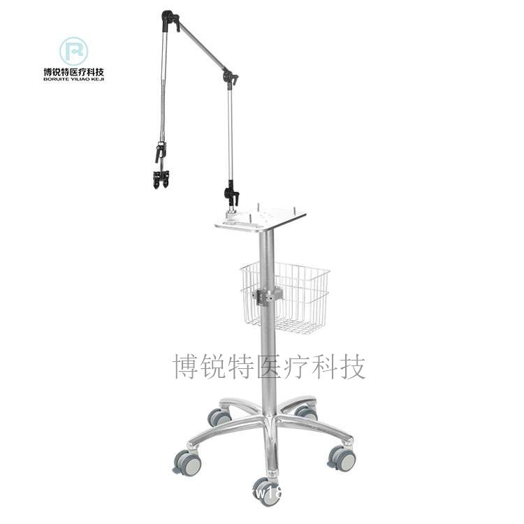 呼吸機(jī)推車呼吸機(jī)心電圖臺(tái)車監(jiān)護(hù)儀輸液泵氧氣瓶移動(dòng)臺(tái)車