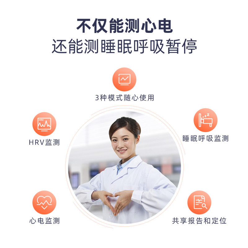 粒恩心電動態(tài)心電圖檢測儀便攜式家用心電檢測24小時心電圖機