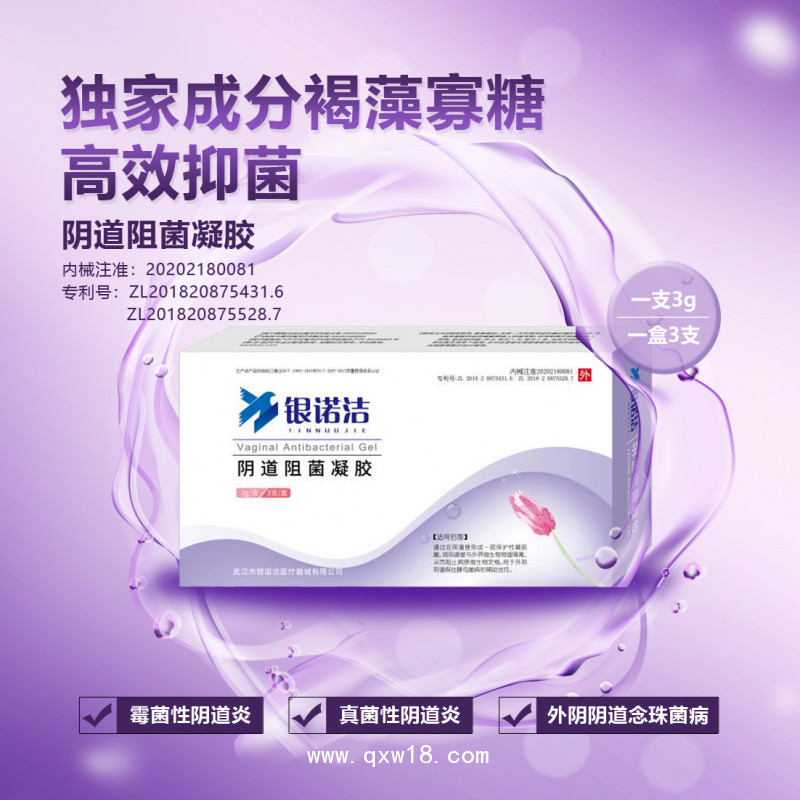 銀諾潔 陰道阻菌凝膠
