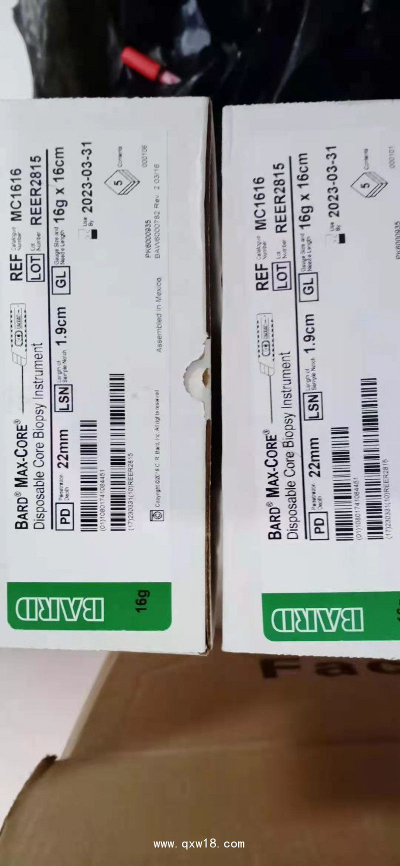 美國巴德BARD活檢針MC1616