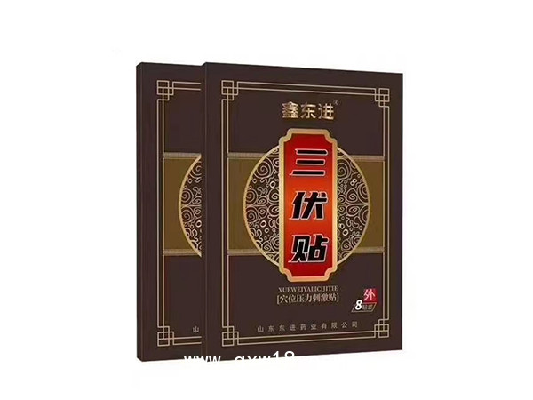 穴位壓力刺激貼三伏貼