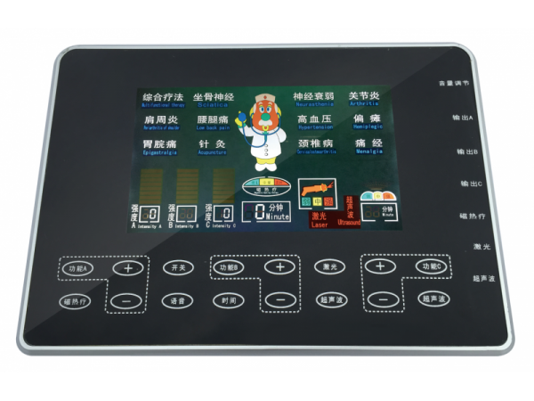中頻治療儀便攜式平板中頻治療儀（六路輸出通道）