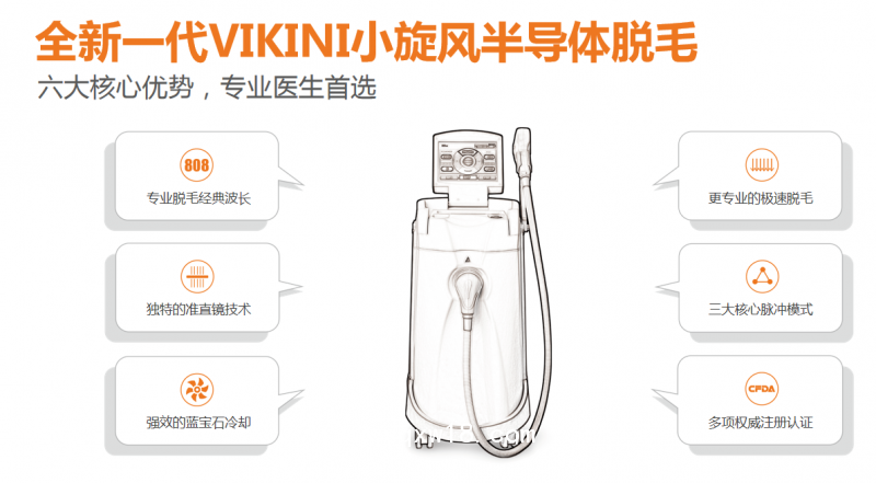 韓國 半導體激光治療機，半導體脫毛