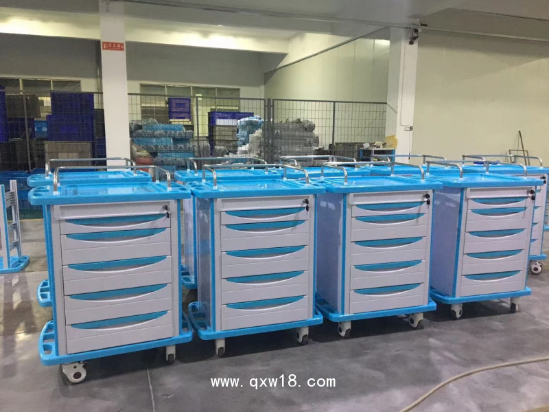 欣雨辰 C5ABS彩色急救車II型 ABS醫(yī)用推車 搶救車