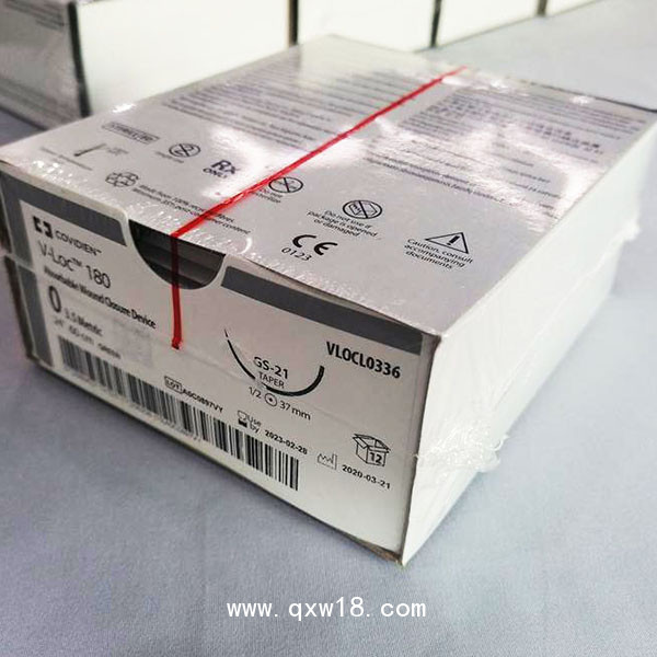 美國(guó)柯惠可吸收性縫合線VLOCL0336倒刺線