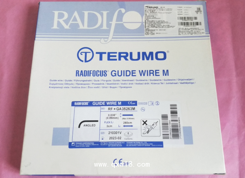 介入耗材TERUMO泰爾茂超滑造影導(dǎo)絲RF*GA35263M