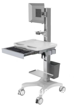 骨密度儀推車，支架，架子，氣彈簧升降移動(dòng)臺(tái)車