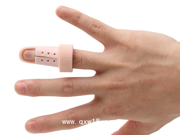 煙囪式指套 手指固定指套透氣 煙囪式硬膠手指固定保護套