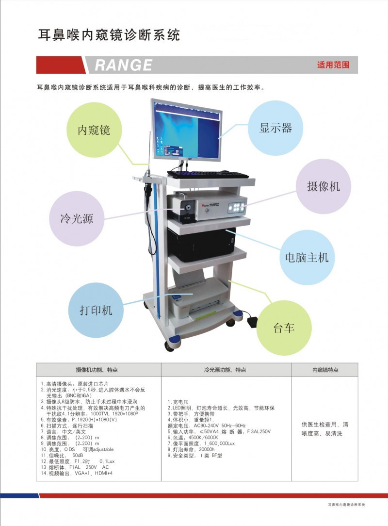 醫(yī)用內窺鏡攝像系統(tǒng)，耳鼻喉內窺鏡攝攝像系統(tǒng)，內窺鏡檢查系統(tǒng)