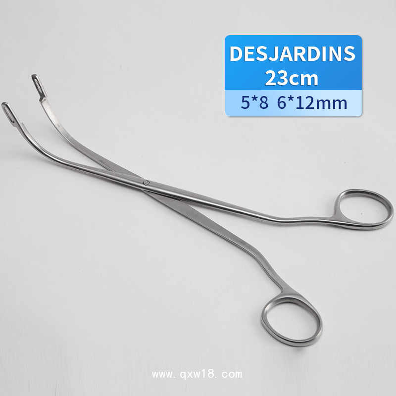 優(yōu)質(zhì)不銹鋼Desjardins23cm膽取石鉗基礎外科取石鉗