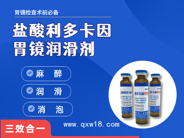 鹽酸利多卡因胃鏡潤滑劑