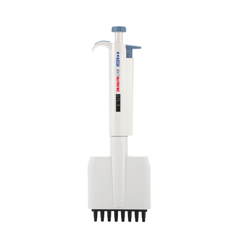 徠譜-Labtrip-TopPette-手動(dòng)8道可調(diào)式移液器