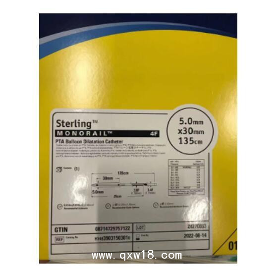 波科PTA球囊擴(kuò)張導(dǎo)管 H74939171060440