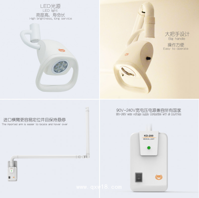 21W掛壁口腔門診婦科檢查手術(shù)耳鼻喉寵物美容醫(yī)用檢查燈
