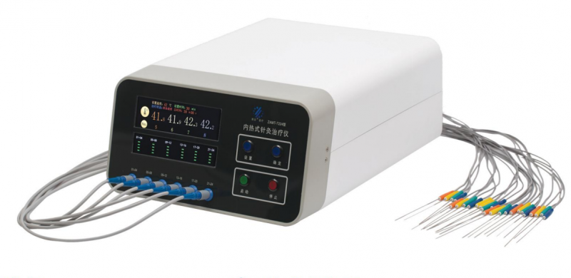 山東淄博前沿ZAMT-7224型號(hào)24路內(nèi)熱式針灸治療儀