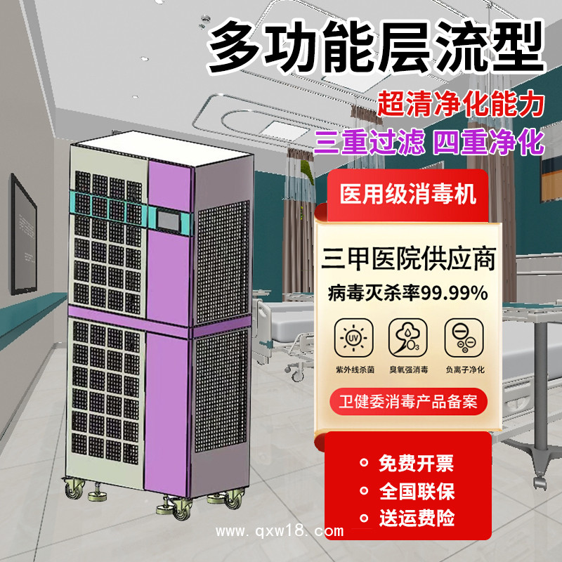 騰云牌多功能層流型空氣消毒凈化機