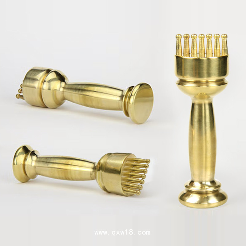 杵針太極杵針智象純銅實(shí)心杵針療法七曜混元杵金剛杵