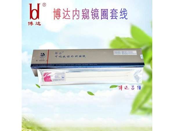 邦達(dá)免打結(jié)內(nèi)窺鏡圈套線/微創(chuàng)腹腔鏡手術(shù)闌尾套扎圈套器