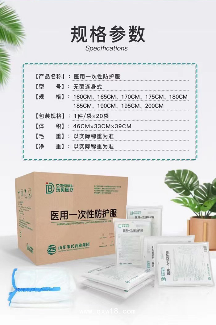 醫(yī)用一次性防護服