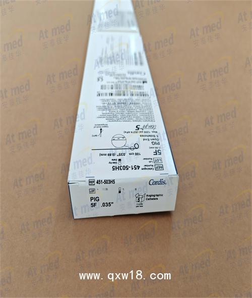 強(qiáng)生（Cordis）造影導(dǎo)管豬尾（PIG）451-503H5